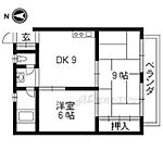 枚方市楠葉中町 3階建 築52年のイメージ