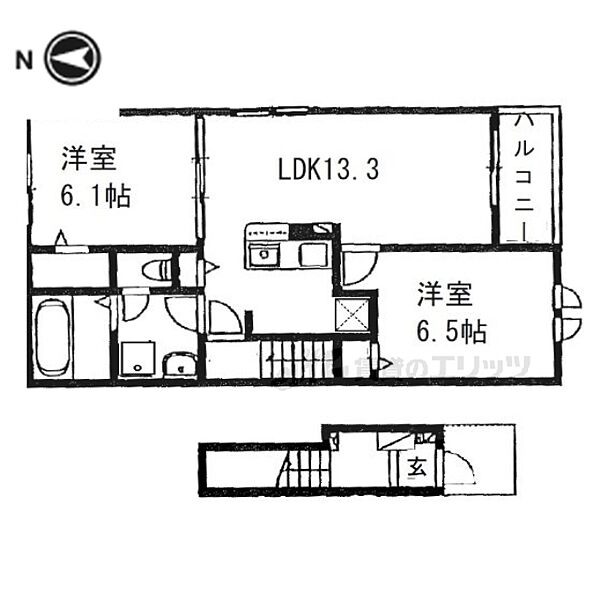 同じ建物の物件間取り写真 - ID:229009084649