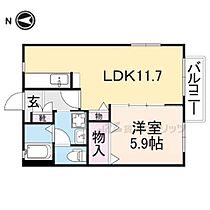 奈良県奈良市五条３丁目（賃貸アパート1LDK・1階・41.50㎡） その2