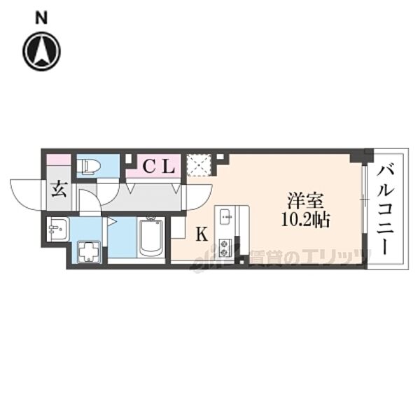 奈良県橿原市葛本町(賃貸マンション1R・2階・28.22㎡)の写真 その2