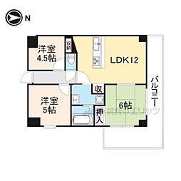 シティホームズ新大宮駅前 2階3LDKの間取り