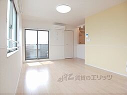 京阪本線 萱島駅 徒歩29分の賃貸アパート 3階1LDKのリビング/ダイニング