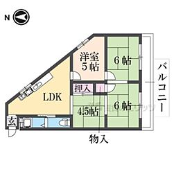 サルベージヤード 4LDKの間取図画像