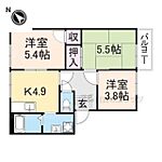 北葛城郡河合町高塚台1丁目 2階建 築29年のイメージ