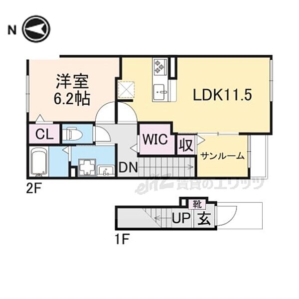 同じ建物の物件間取り写真 - ID:229008951153