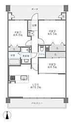 間取図画像 3LDK