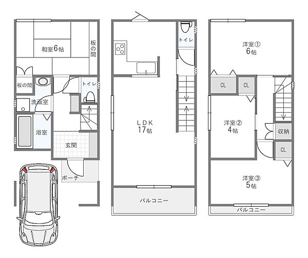 間取り：327001638047