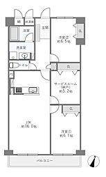 間取図画像 2SLDK
