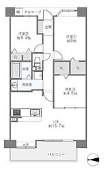 間取図画像 3LDK
