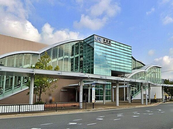 周辺環境｜JR京都線「岸辺」駅：徒歩22分（1,760ｍ）