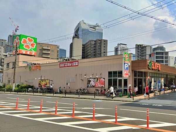 周辺環境｜ライフ大淀中店：徒歩4分（300ｍ）