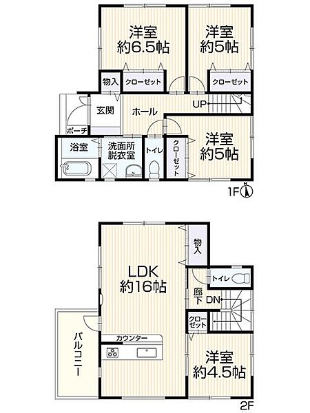 ◎全居室収納付きで、スッキリ片付く住まいです♪