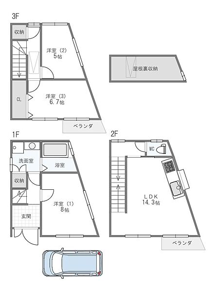 間取り：327002899152