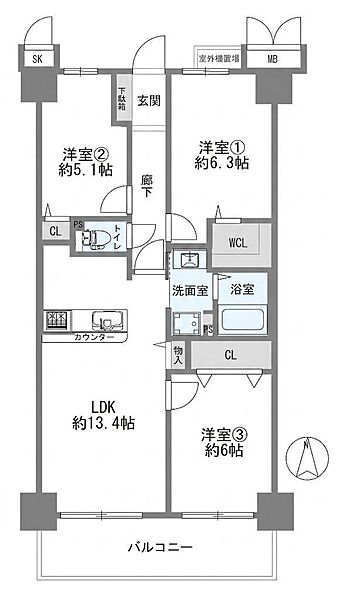 間取り：327002974959