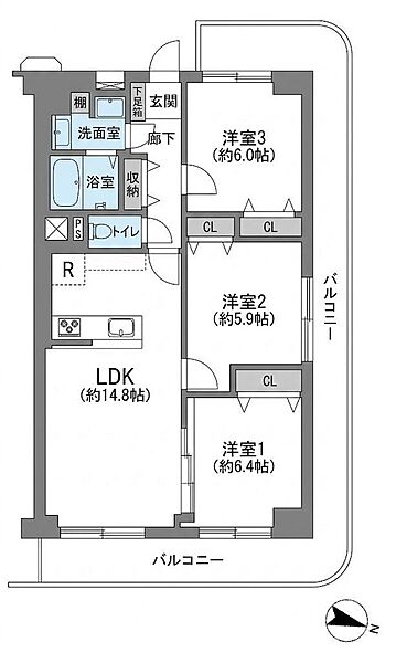 間取り：327002989440