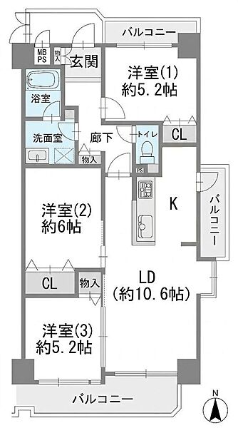間取り：327002995459