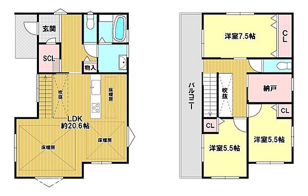 間取り：328000685235