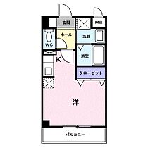 セレッソ若葉 203 ｜ 千葉県流山市大字東深井（賃貸アパート1R・2階・25.35㎡） その2