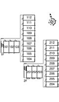 レオパレスシャイニーハイツN 212 ｜ 千葉県我孫子市都部205-1（賃貸アパート1K・2階・23.18㎡） その9