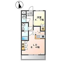 ラシーヌ  ｜ 茨城県牛久市ひたち野東４丁目（賃貸アパート1LDK・2階・36.00㎡） その2