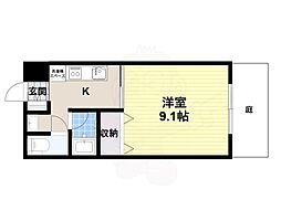 Renard.u 1Kの間取図画像