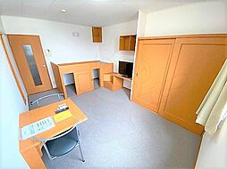 レオパレスウィンウィン 201 2階1Kのリビング/ダイニング