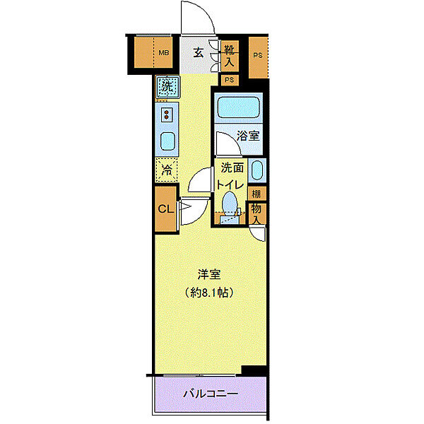 同じ建物の物件間取り写真 - ID:213110247219