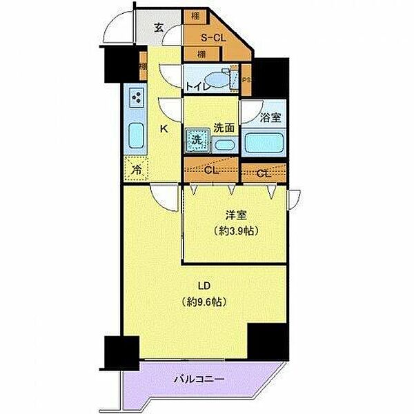 同じ建物の物件間取り写真 - ID:213110532486