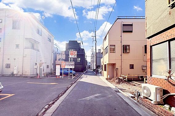 前面道路にゆと...