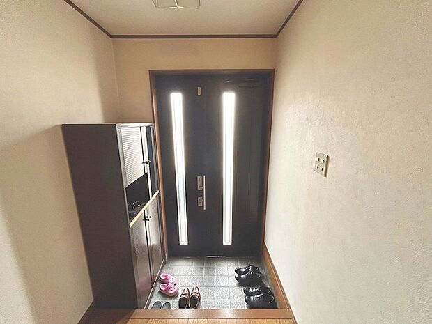 □玄関□実際の設備や仕様、お部屋の広さを見ていただくことで暮らしのイメージが広がります！