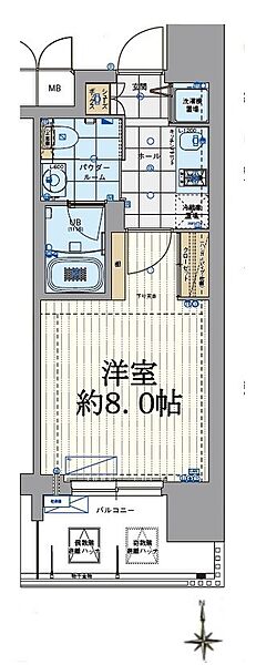 同じ建物の物件間取り写真 - ID:227079745544