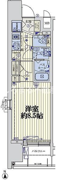 同じ建物の物件間取り写真 - ID:227080618023