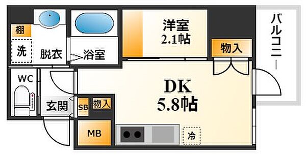 同じ建物の物件間取り写真 - ID:227076681621