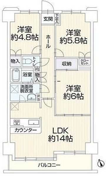 間取り：309000098346