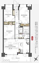間取図画像 3LDK