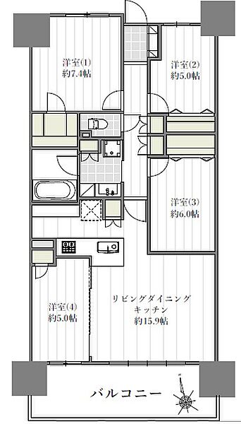 間取り：312001299338