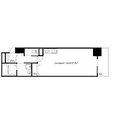 LIFETOWN3 ワンルームの間取図画像