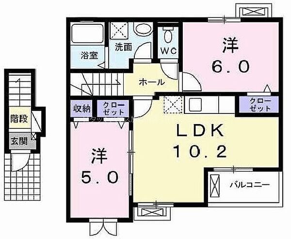 同じ建物の物件間取り写真 - ID:228049302862