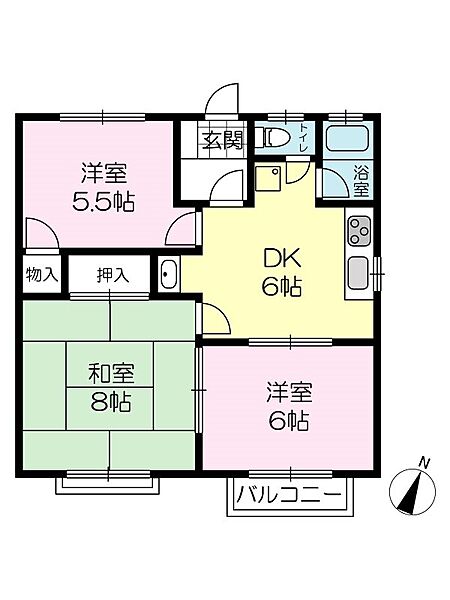 同じ建物の物件間取り写真 - ID:228046489437