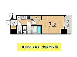 ワールドアイ名古屋城北 1Kの間取り