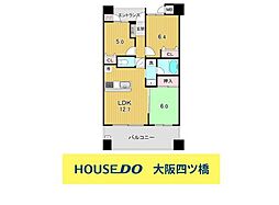 キングスクエア北大阪パークフェリス1番館 3LDKの間取図画像