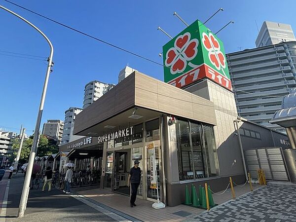 ライフ朝潮橋駅前店【営業時間】9時30分～0時【定休日】なし 620m