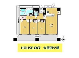 ザ・梅田タワー 3LDKの間取図画像
