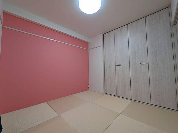 和室もございます！可愛らしい琉球畳でおしゃれなお部屋です！