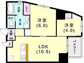 神戸市長田区二番町４丁目 10階建 築8年のイメージ