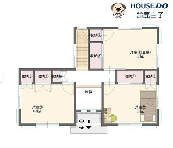 2階間取り