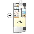 プレサンスサカエリバースタイル6階5.3万円