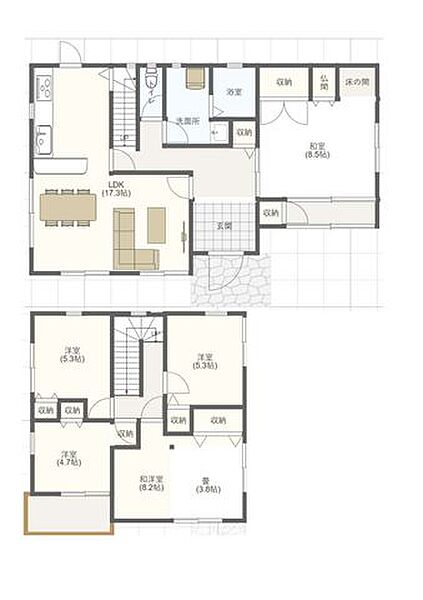 間取り：335000032190