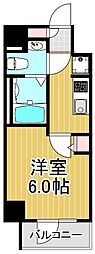 ドゥークスタイル金町 1Kの間取図画像