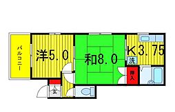 間取図画像 2K